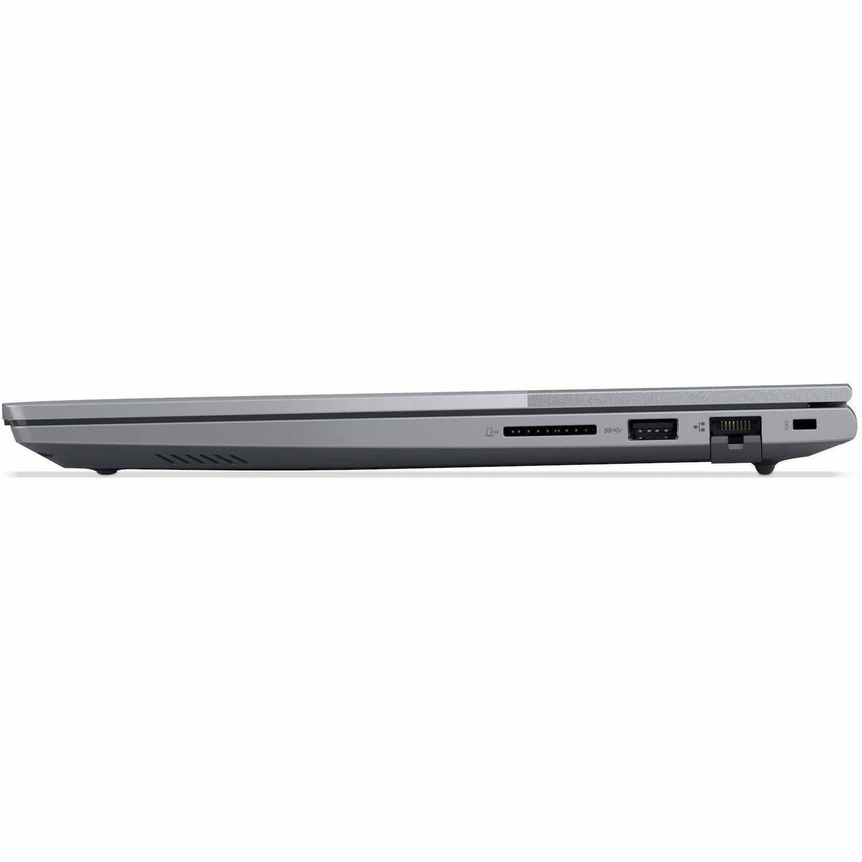 Alt View 5. Lenovo - Lenovo ThinkBook 14 G9 IRL 21UY0006US 14" Touchscreen Notebook - WUXGA - Intel Core 5 2nd Gen 210H - 16 GB - 512 GB SSD - Arctic Gray.