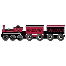 Fan Creations - Arizona Cardinals 6'' x 24'' Train Cutout Sign - Multicolor