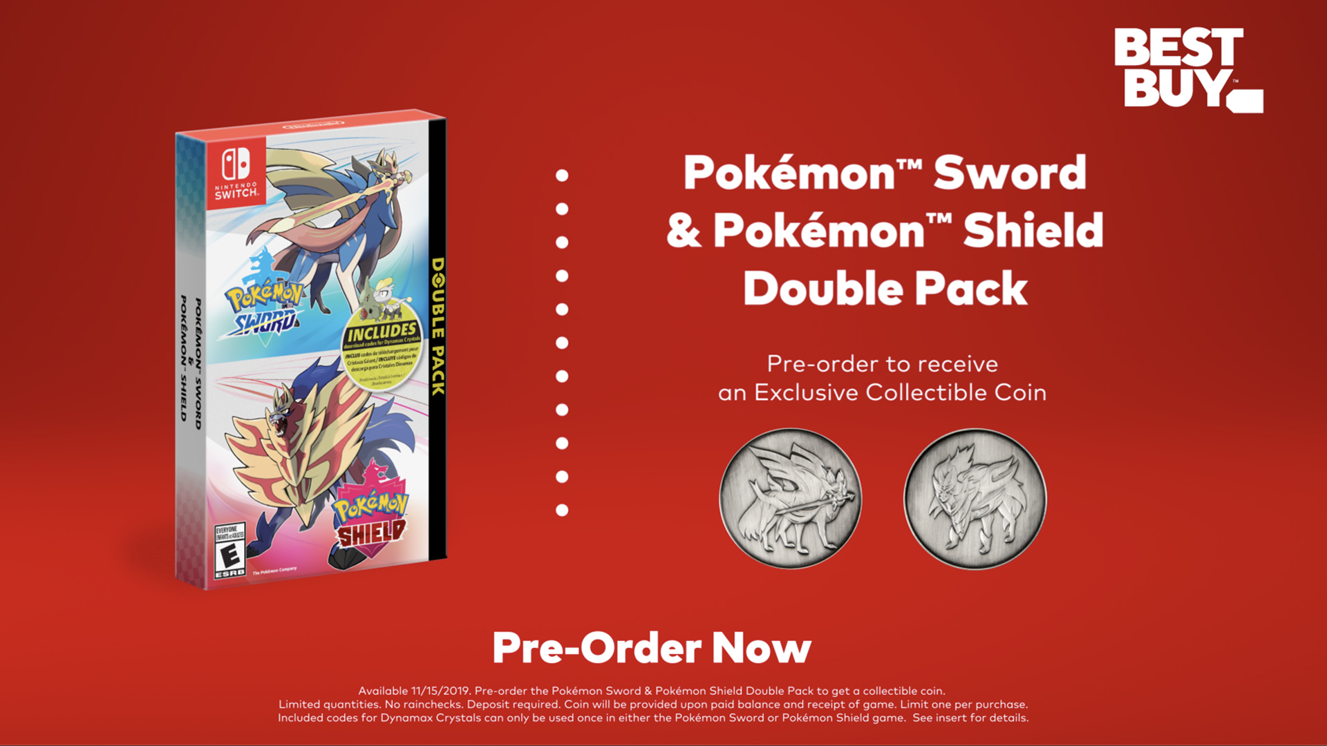 Pokémon Sword And Pokémon Shield Double Pack Standard Edition Nintendo Switch