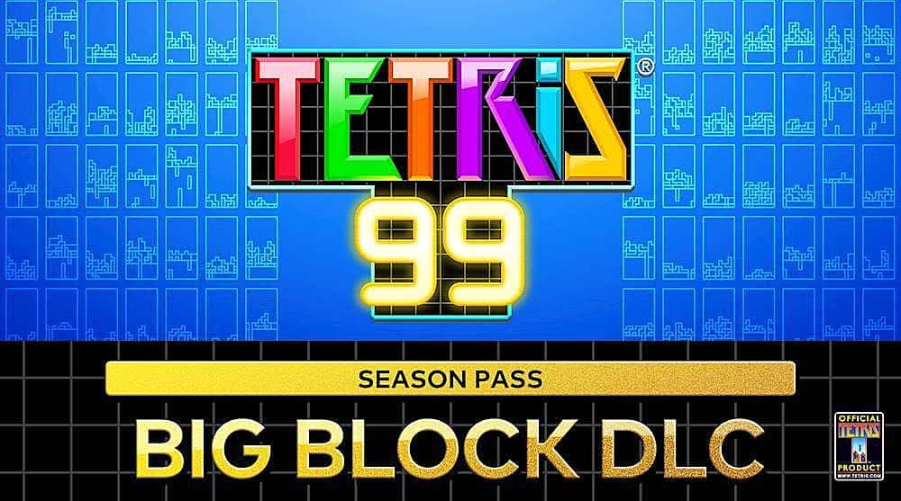Front. Nintendo - Tetris 99 Big Block DLC.