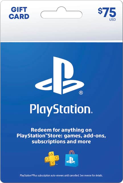 Sony PlayStation Store (Plus Brand) $70 Card [Digital] Sony PS Store 70 -  Best Buy