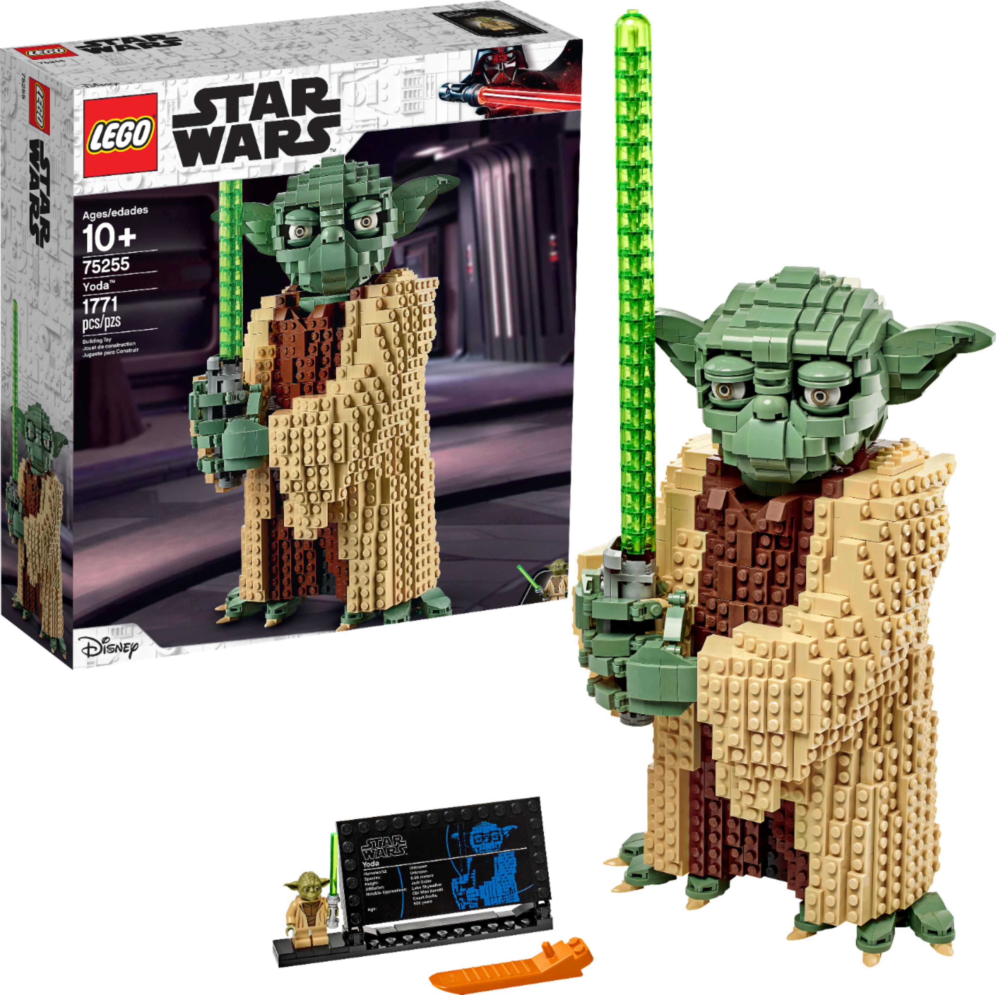 Opgetild opladen geboren LEGO Star Wars Yoda 75255 6251762 - Best Buy