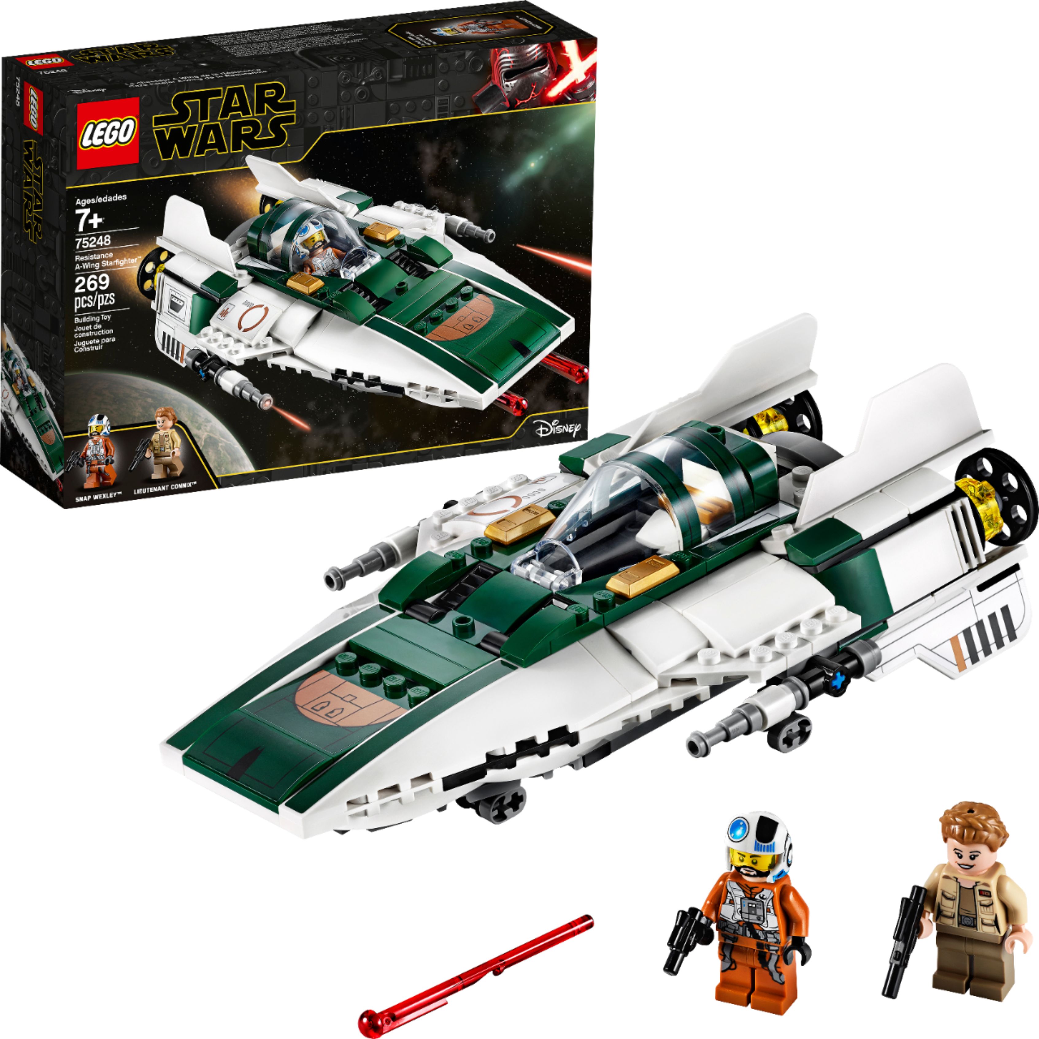 Virus piloot Hobart Best Buy: LEGO Star Wars Resistance A-Wing Starfighter 75248 6251740