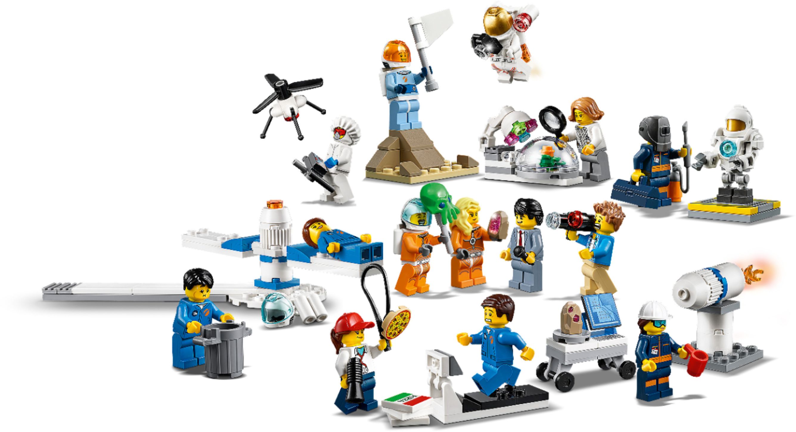LEGO City People Pack Space Research and Development 60230 Multi 6251745 - Best Buy
