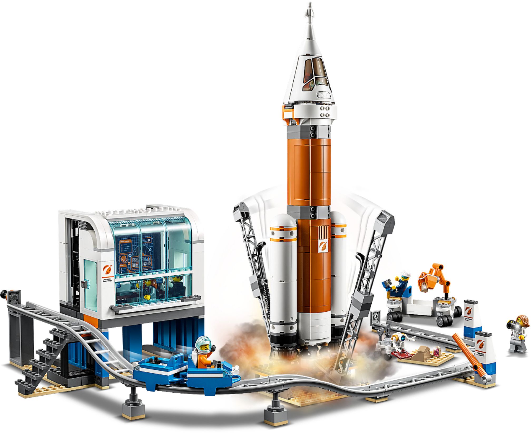 lego city deep space rocket and launch control