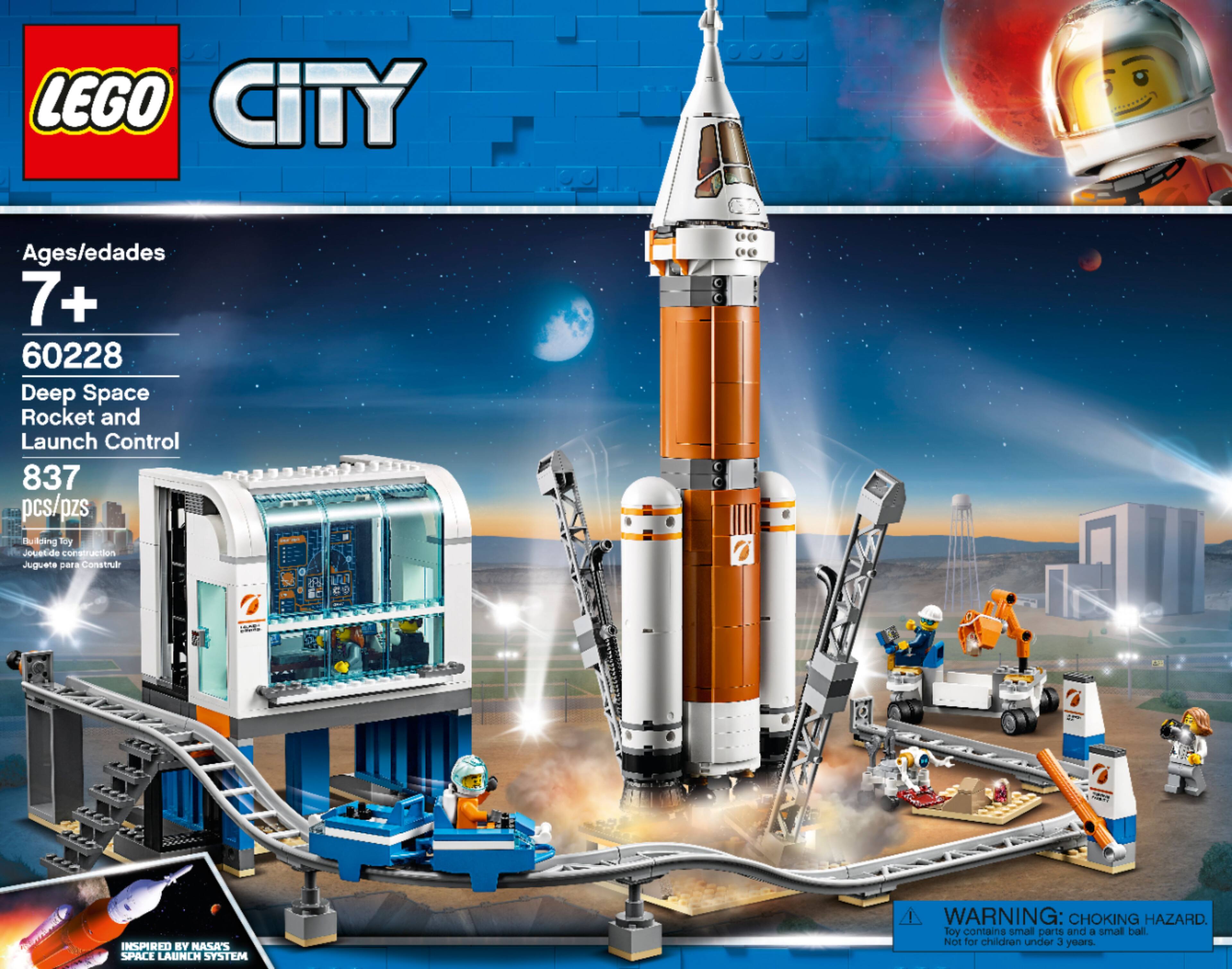 Alt View 13. LEGO - City Deep Space Rocket and Launch Control 60228.
