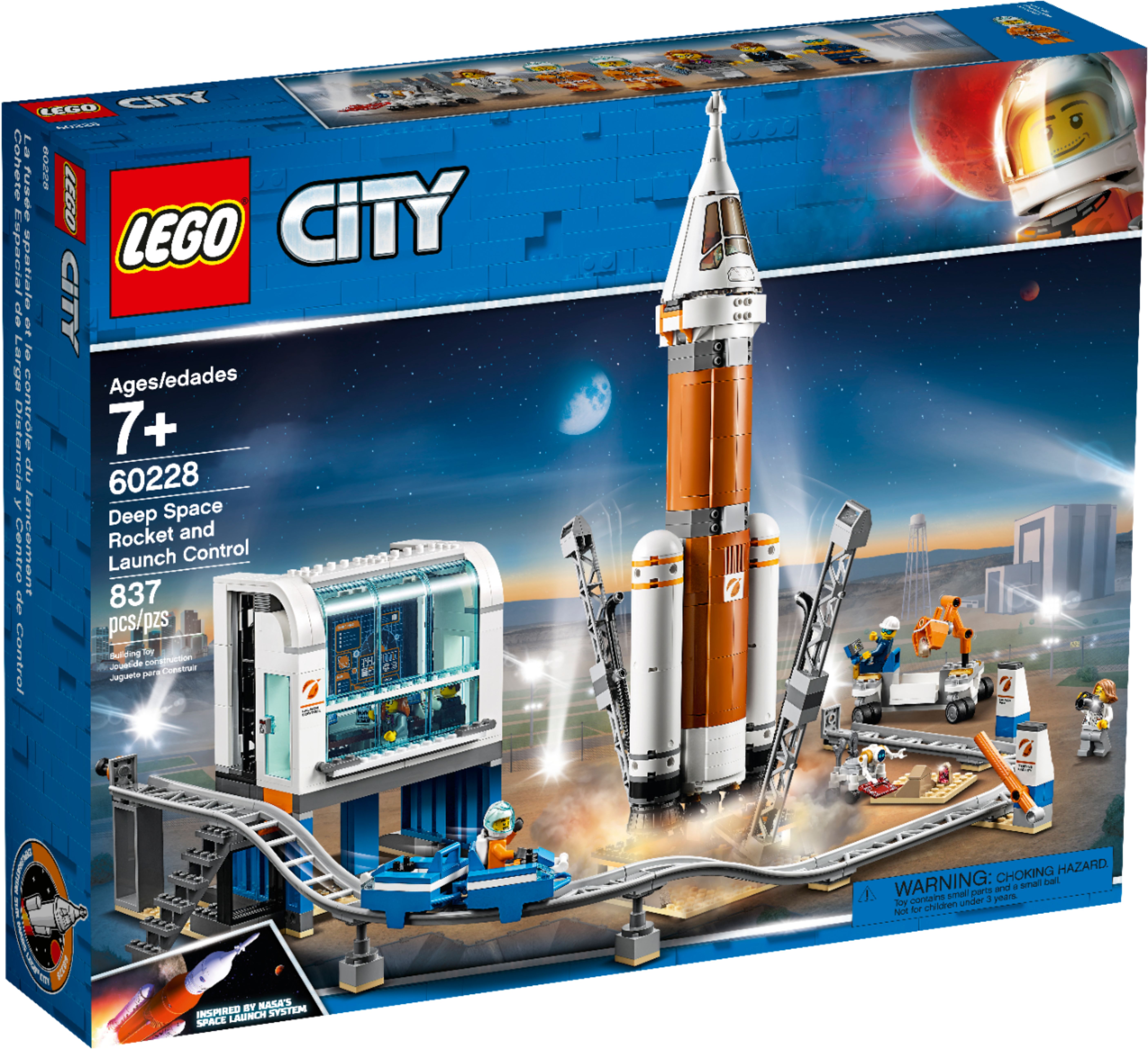 LEGO City Deep Space Rocket and Launch Control 60228 6251727 - Best Buy