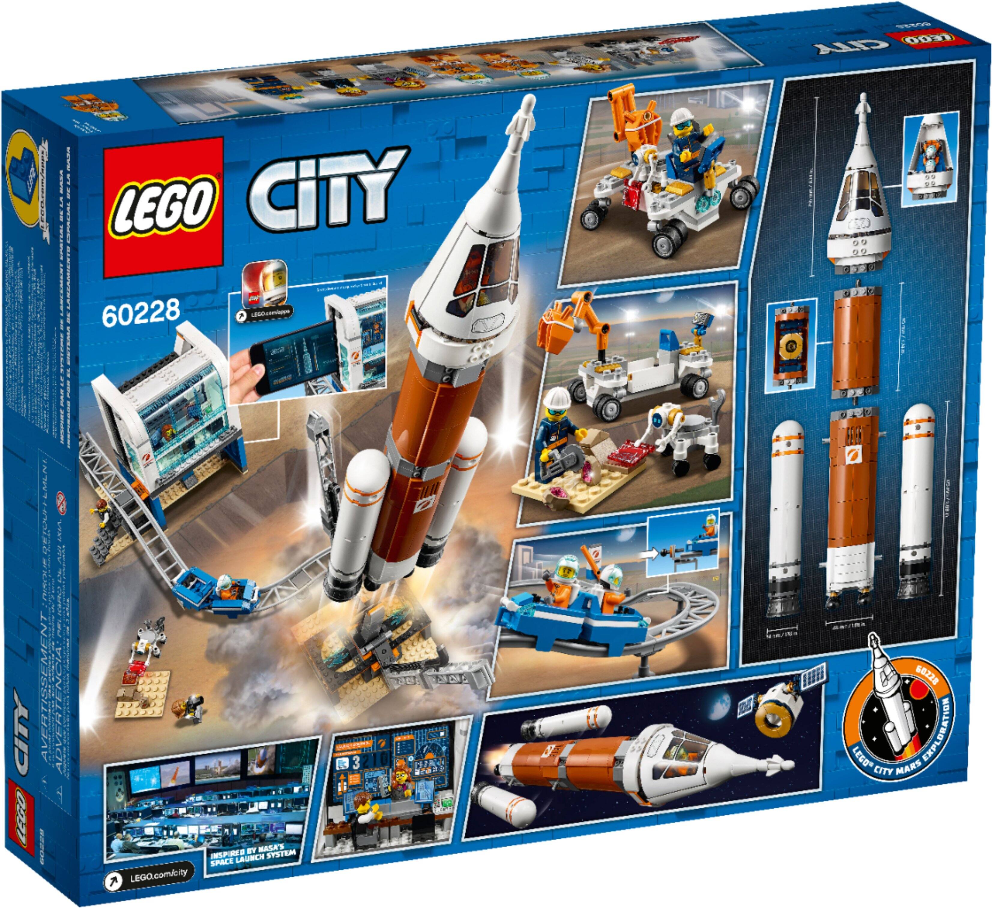 Alt View 19. LEGO - City Deep Space Rocket and Launch Control 60228.