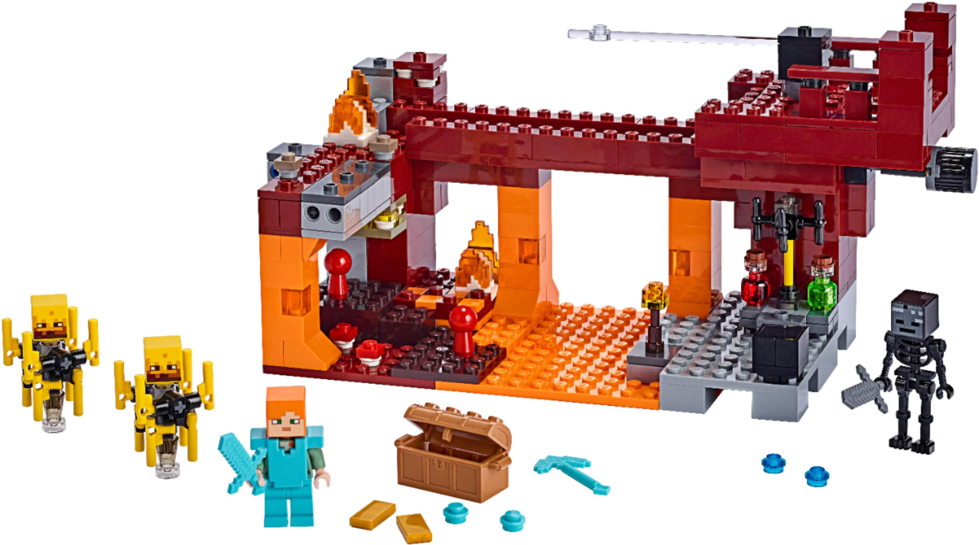 Best Buy: LEGO Minecraft The Blaze Bridge 21154 6251784