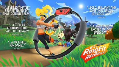 Ring Fit Adventure Nintendo Switch HACRAL3PA - Best Buy Ring Fit Adventure Nintendo Switch HACRAL3PA - Best Buy