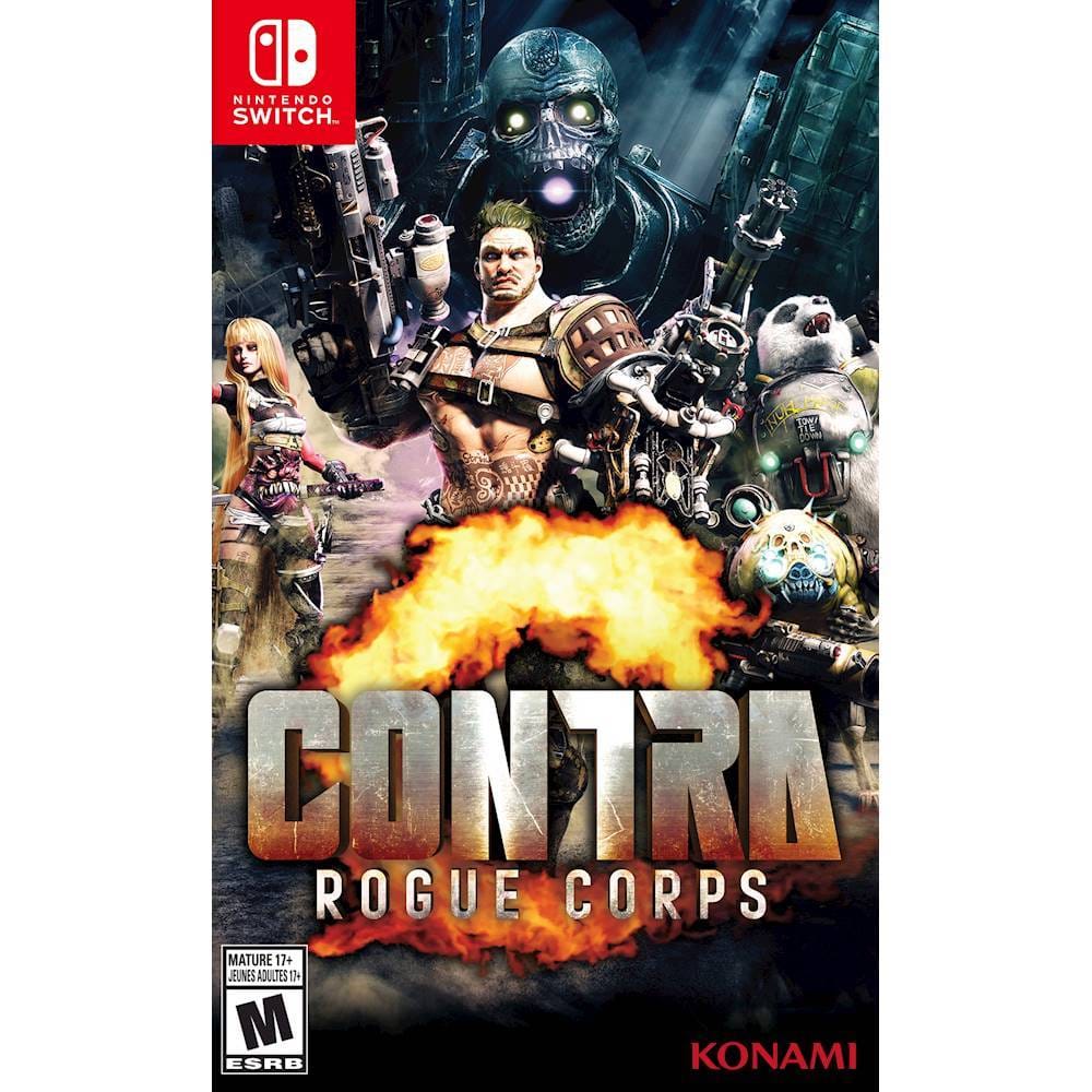 Front. Konami - Contra Rogue Corps.