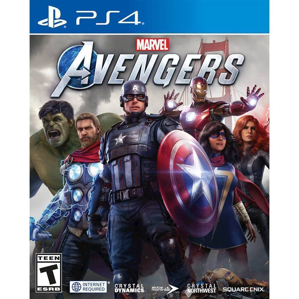 Marvel s Avengers PlayStation 4 PlayStation 5 92277 Best Buy