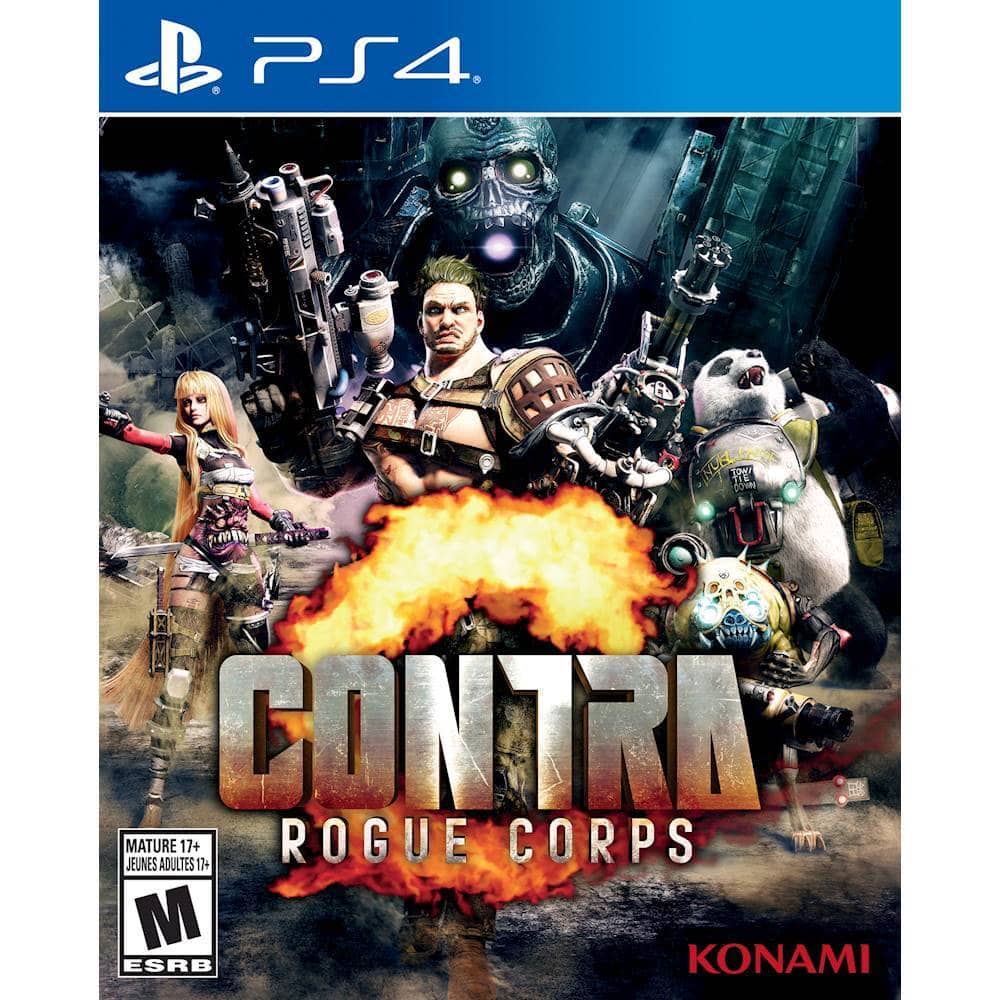 Front. Konami - Contra Rogue Corps.