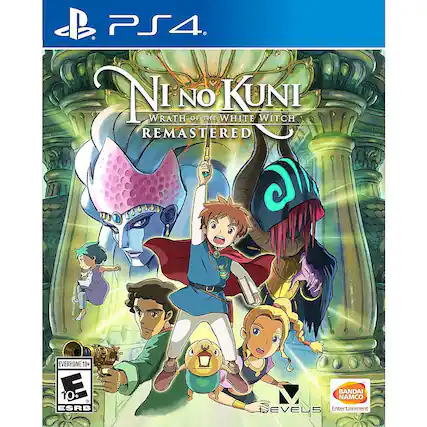 Front. BANDAI NAMCO Entertainment - Ni no Kuni: Wrath of the White Witch. - E10+ (Everyone 10+)