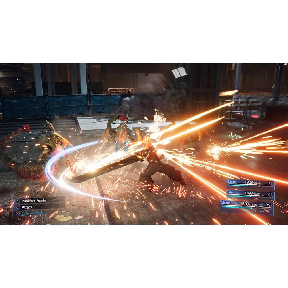  Final Fantasy VII Remake - PlayStation 4 Deluxe Edition :  Square Enix LLC: Video Games