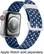 Alt View 13. Modal™ - Woven Nylon Watch Band for Apple Watch 38mm and 40mm - Blue with White Stars.