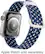 Alt View 13. Modal™ - Woven Nylon Watch Band for Apple Watch 42, 44, 45mm (Series 1-8) and Apple Watch Ultra 49mm - Blue with White Stars.