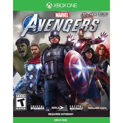 Front. Square Enix - Marvel's Avengers. - T (Teen 13+)
