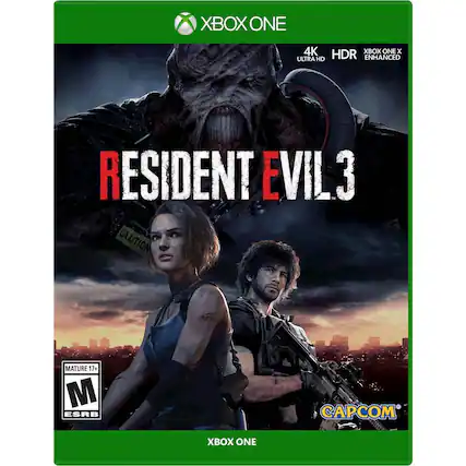 Front. Capcom - Resident Evil 3. - M (Mature 17+)