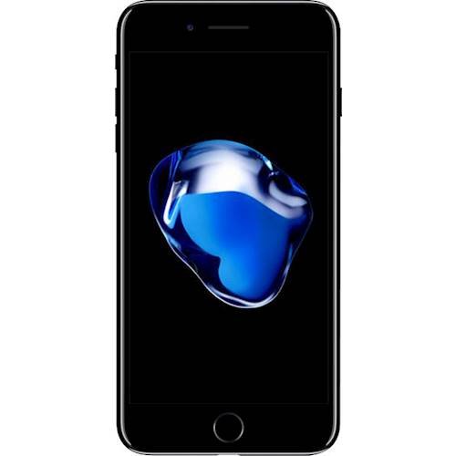 Apple - Pre-Owned iPhone 7 128GB (Unlocked) - Jet Black