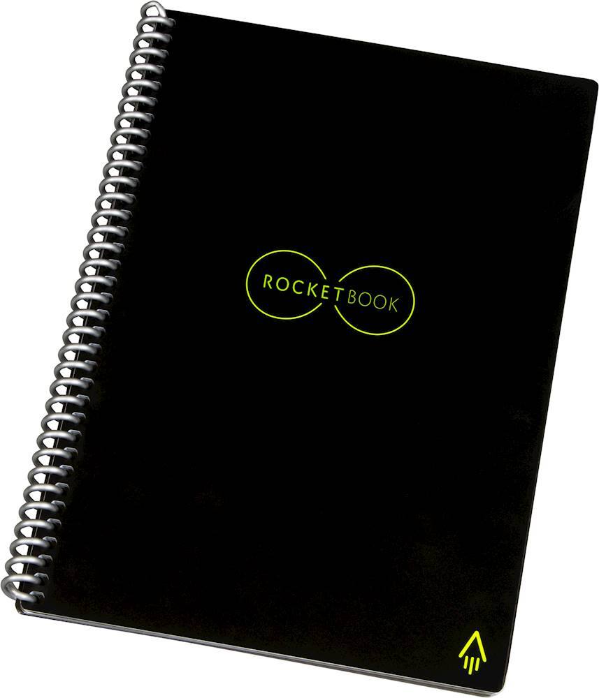 Alt View 11. Rocketbook - Core Smart Reusable Notebook Dot-Grid 6" x 8.8" - Infinity Black.