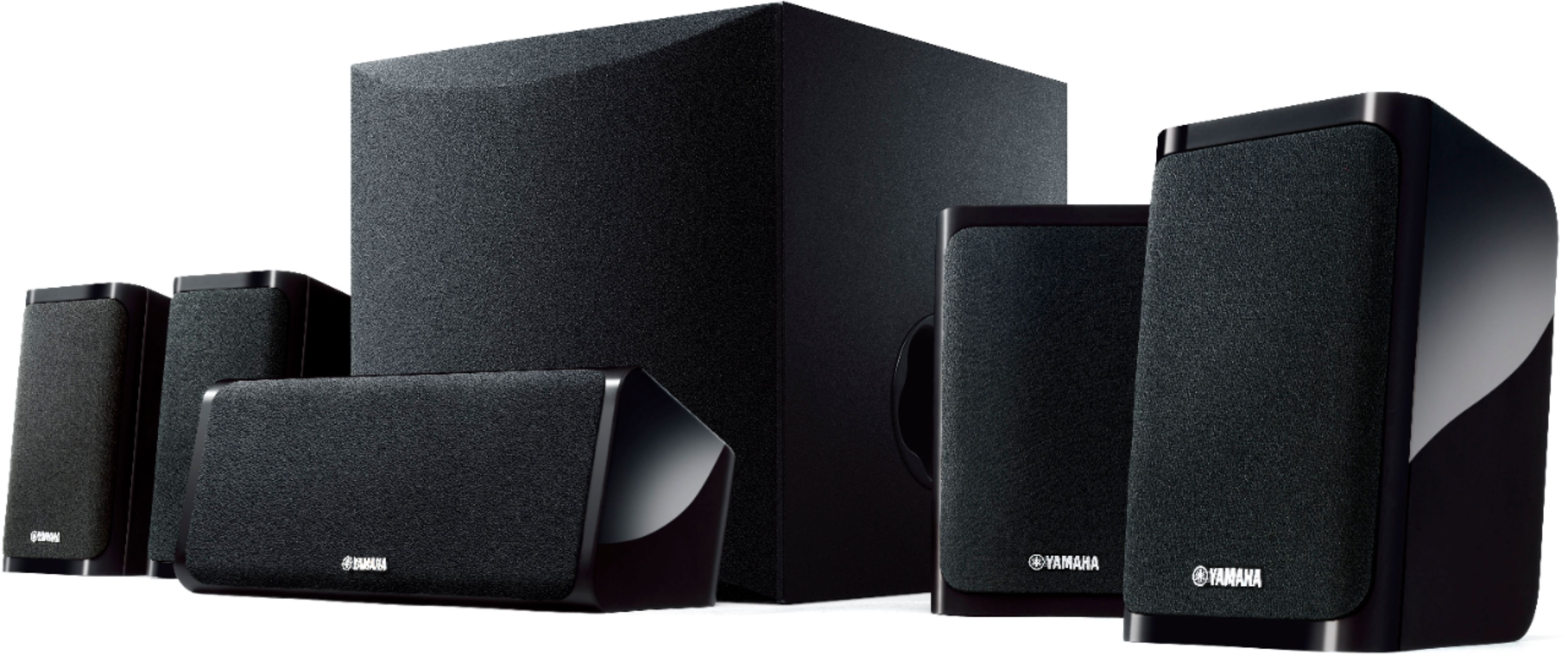 Yamaha 5.1-Channel 4K Home Theater Speaker System with Powered