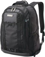 Samsonite - Carrier Fullpack Backpack for 15.6" Laptop - Black - Front_Zoom