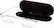 Angle. ThinOptics - Brooklyn 2.5 Strength Glasses with Milano Case - Clear.
