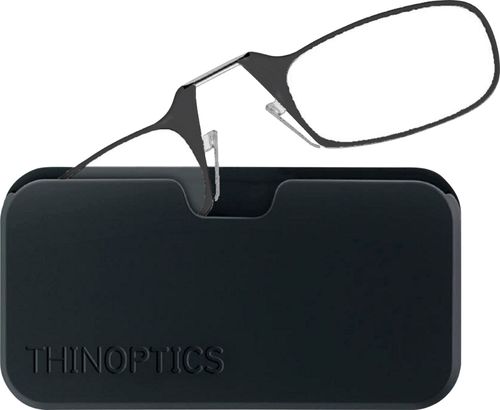 ThinOptics - Headline 2.5 Strength Glasses with Universal Pod - Black was $19.99 now $14.99 (25.0% off)