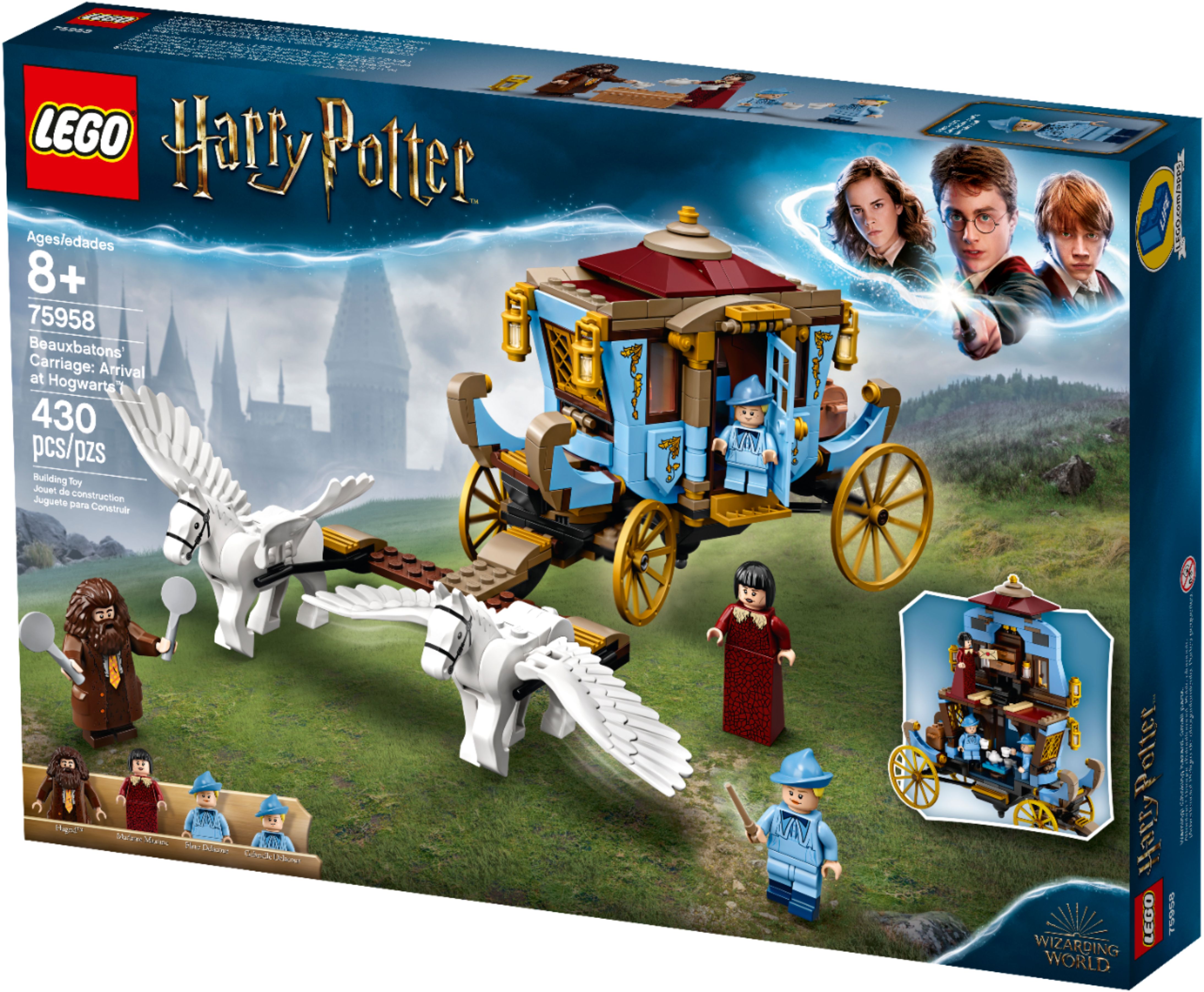Best Buy: LEGO Harry Potter Carriage: Arrival at 75958 6283911
