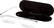 Angle. ThinOptics - Brooklyn 2.0 Strength Glasses with Milano Case - Clear.