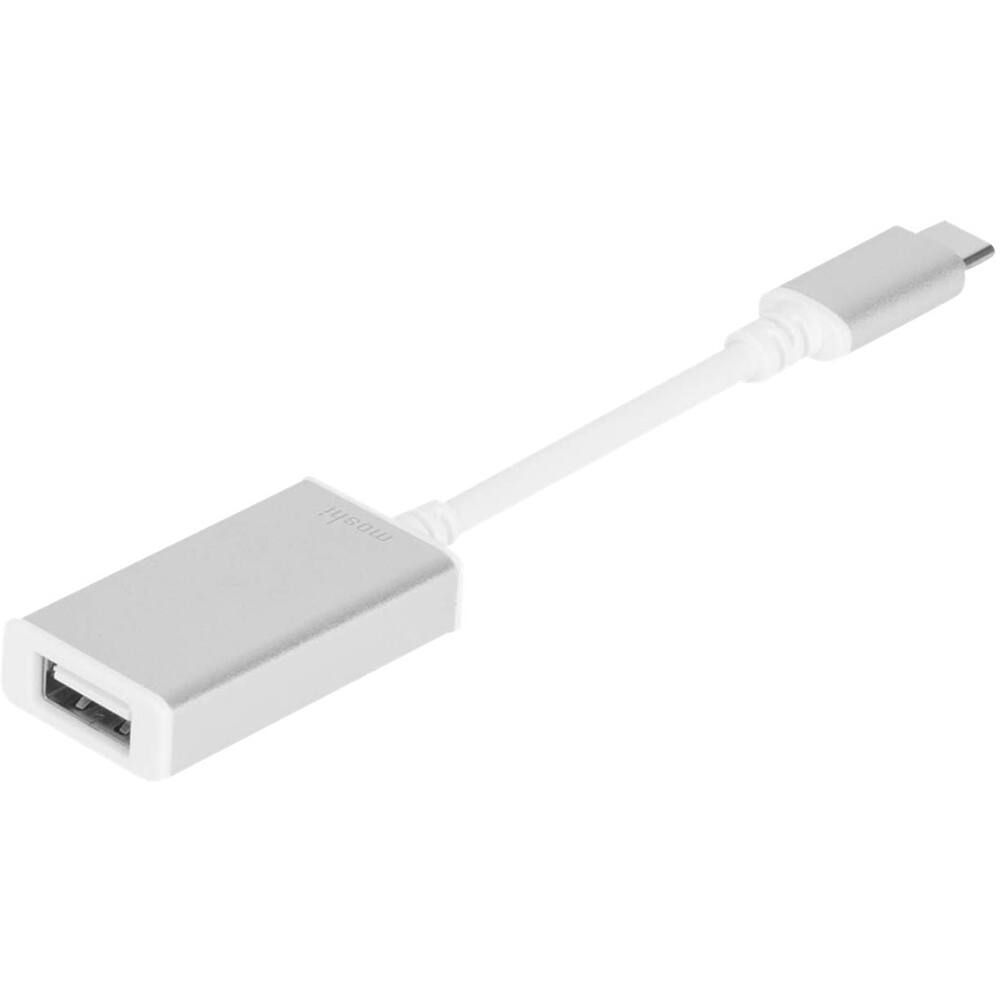 Best Buy Moshi USB Type CtoUSB Type A ChargeandSync Adapter Silver