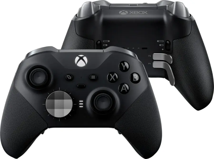 Alt View 17. Microsoft - Elite Series 2 Wireless Controller for Xbox One, Xbox Series X, and Xbox Series S - Black.