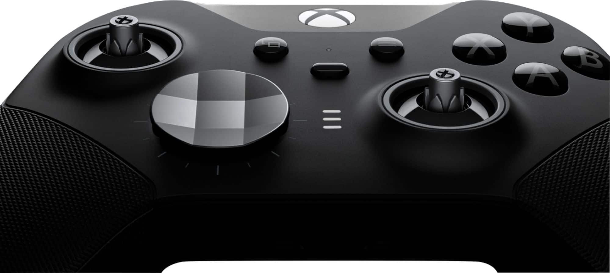 Alt View 21. Microsoft - Elite Series 2 Wireless Controller for Xbox One, Xbox Series X, and Xbox Series S - Black.