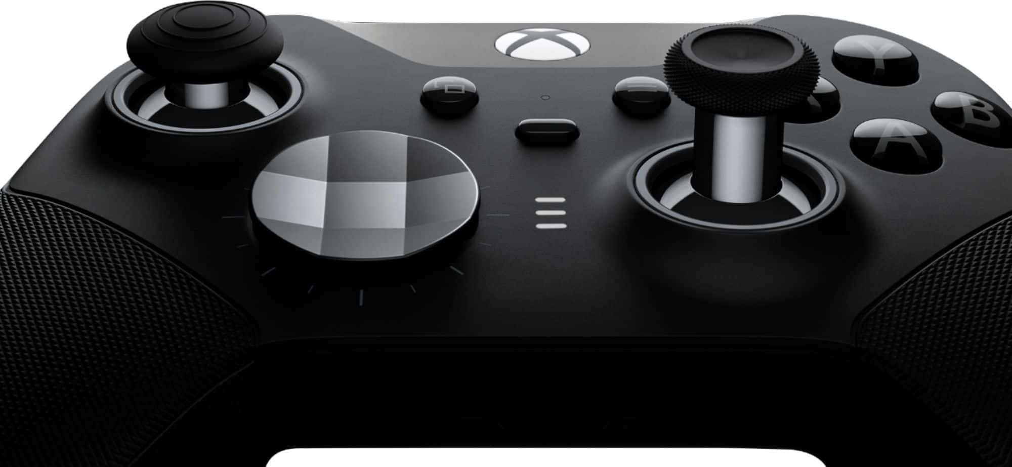Alt View 23. Microsoft - Elite Series 2 Wireless Controller for Xbox One, Xbox Series X, and Xbox Series S - Black.