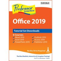 Individual Software - Professor Teaches Office 2019 [Digital] - Front_Zoom