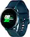 Left. Samsung - Geek Squad Certified Refurbished Galaxy Watch Active Smartwatch 40mm Aluminium - Green.