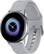 Left. Samsung - Geek Squad Certified Refurbished Galaxy Watch Active Smartwatch 40mm Aluminium - Silver.
