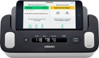 Omron - Complete - Wireless Upper Arm Blood Pressure Monitor + EKG - Black/White - Front_Zoom