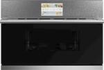 Café - 30" Built-In Single Electric Convection Oven with 240v Advantium Technology - Platinum Glass - Front_Standard