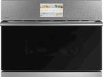 Café - 27" Built-In Single Electric Convection Oven with 120v Advantium Technology - Platinum Glass - Front_Standard