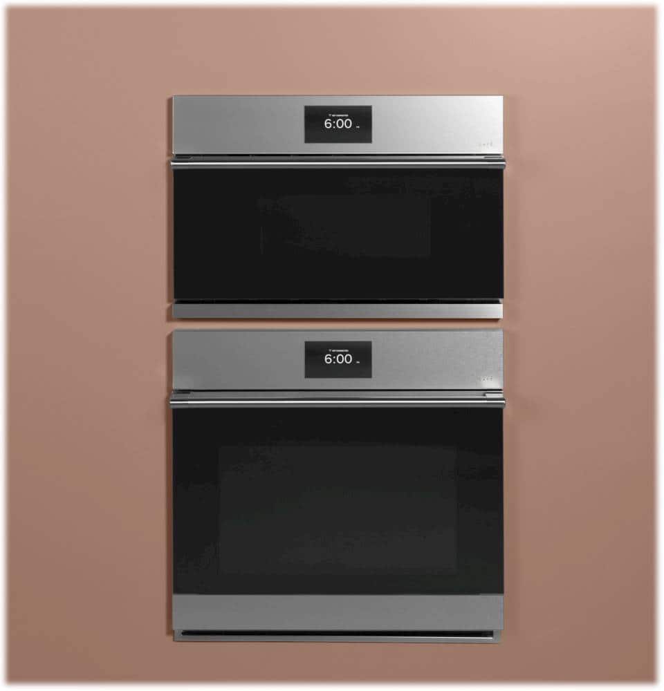 Alt View 13. Café - 30" Built-In Five in One Electric Oven with 120v Advantium Technology - Platinum Glass.