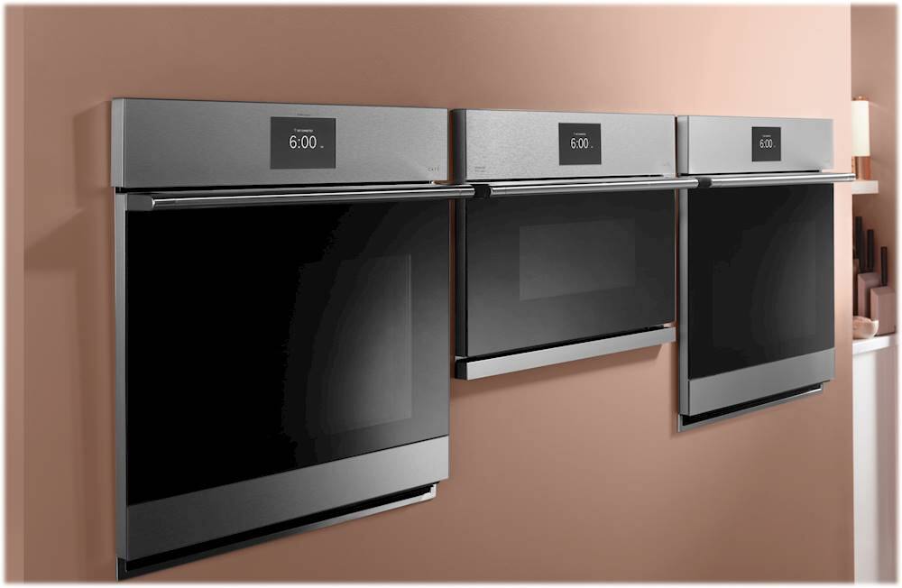Alt View 15. Café - 30" Built-In Five in One Electric Oven with 120v Advantium Technology - Platinum Glass.