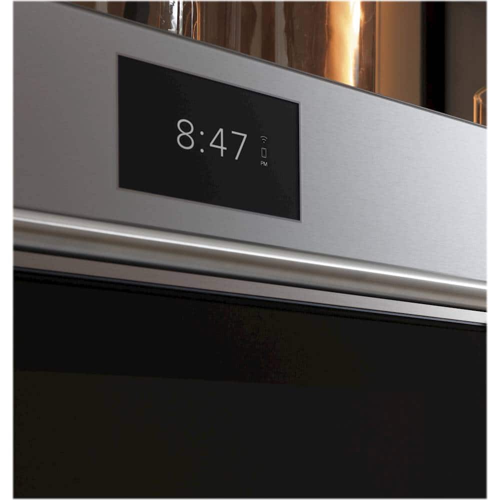 Alt View 20. Café - 30" Built-In Five in One Electric Oven with 120v Advantium Technology - Platinum Glass.