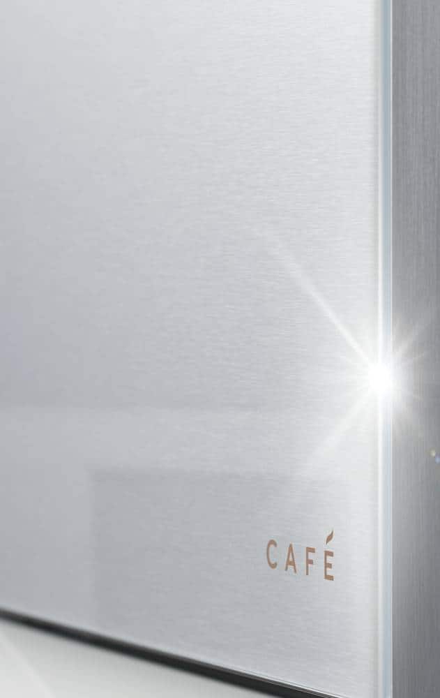 Alt View 21. Café - 30" Built-In Five in One Electric Oven with 120v Advantium Technology - Platinum Glass.