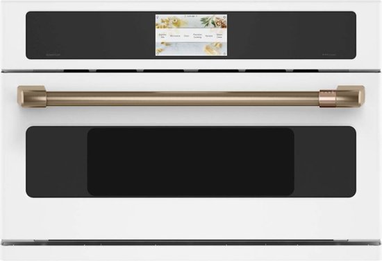 Café – 30″ Built-In Single Electric Convection Wall Oven with 120V Advantium Technology – Matte White