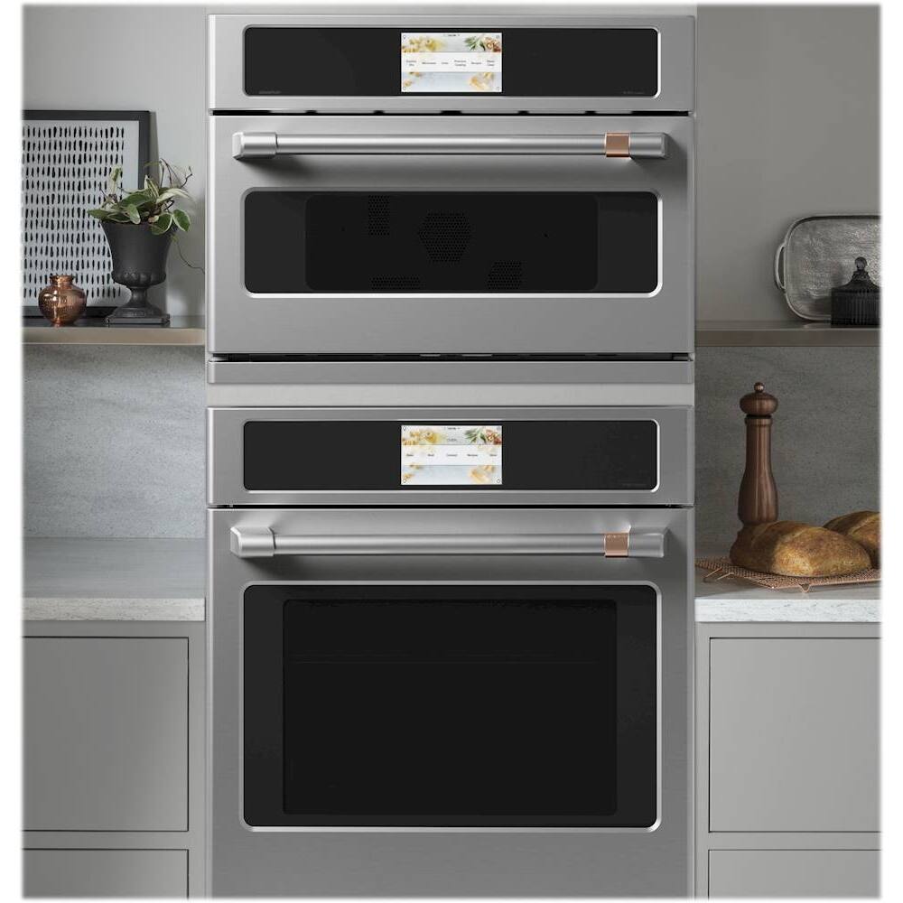 Alt View 14. Café - 30" Built-In Single Electric Convection Wall Oven with 120V Advantium Technology, Customizable - Stainless Steel.