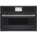 Front Zoom. Café - 30" Built-In Single Electric Convection Wall Oven with 120V Advantium Technology, Customizable - Matte Black.