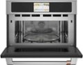 Alt View Zoom 11. Café - 27" Built-In Single Electric Convection Wall Oven with 120V Advantium Technology, Customizable - Stainless Steel.