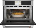 Alt View Zoom 12. Café - 27" Built-In Single Electric Convection Wall Oven with 120V Advantium Technology, Customizable - Stainless Steel.